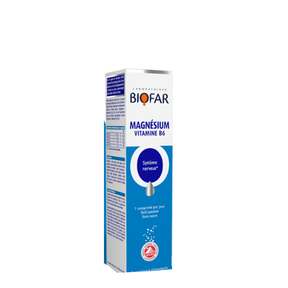 Biofar Magnésium Vitamine B6 30 Comprimés