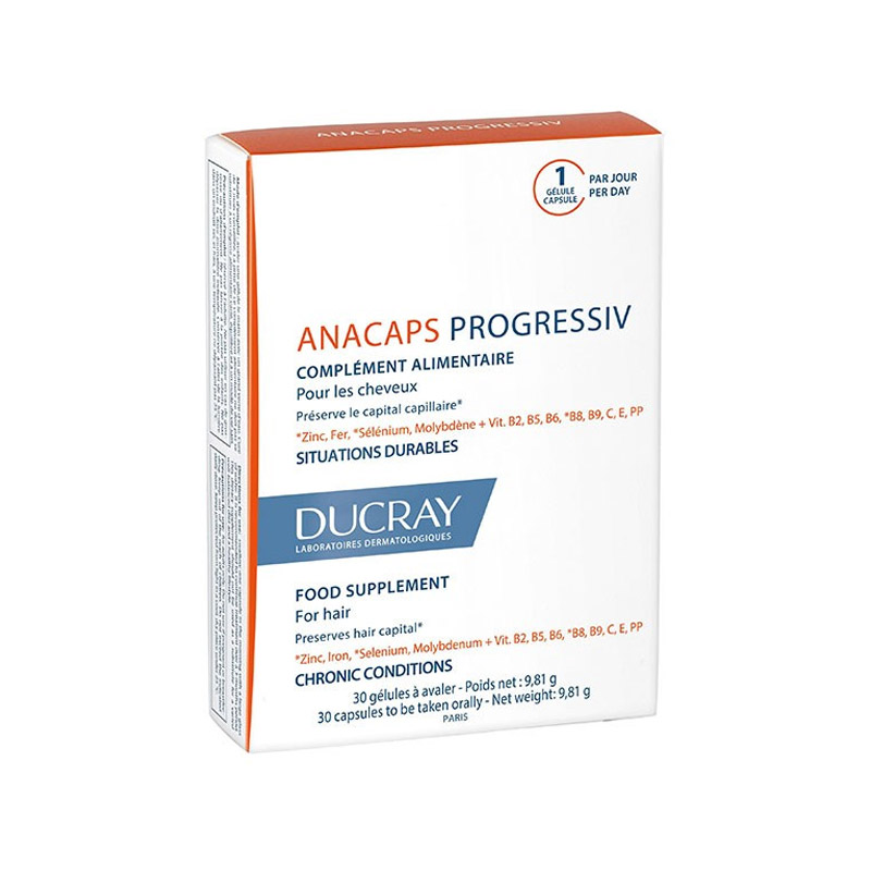 Ducray Anacaps Progressiv 30 Gelules