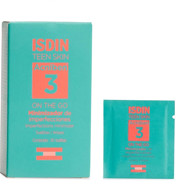 Isdin Acniben 3- 30 Lingettes Assechantes