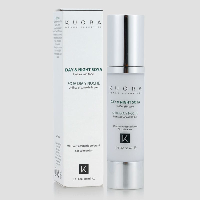 Kuora Creme Visage Au Soja Jour Et Nuit Spf 10 50ml