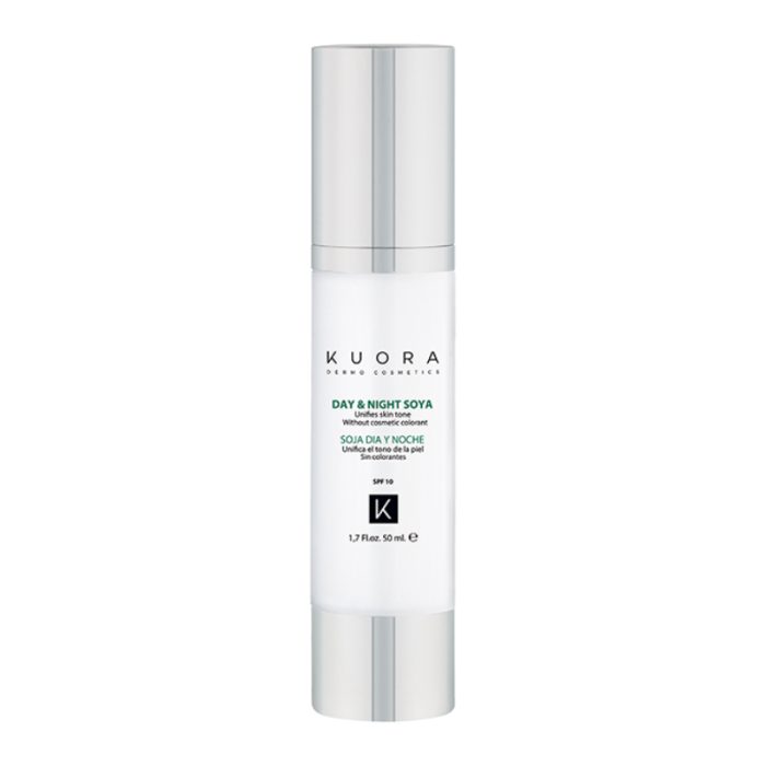 Kuora Creme Visage Au Soja Jour Et Nuit Spf 10 50ml – Image 2