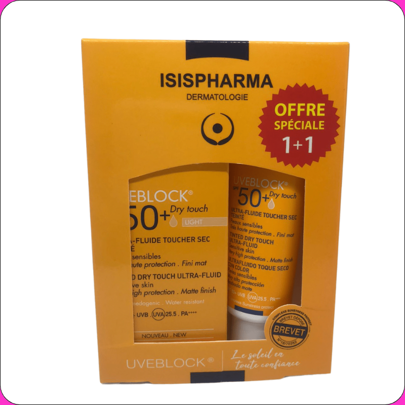 Isispharma Uveblock Pack Promo 50spf Teinte Medium
