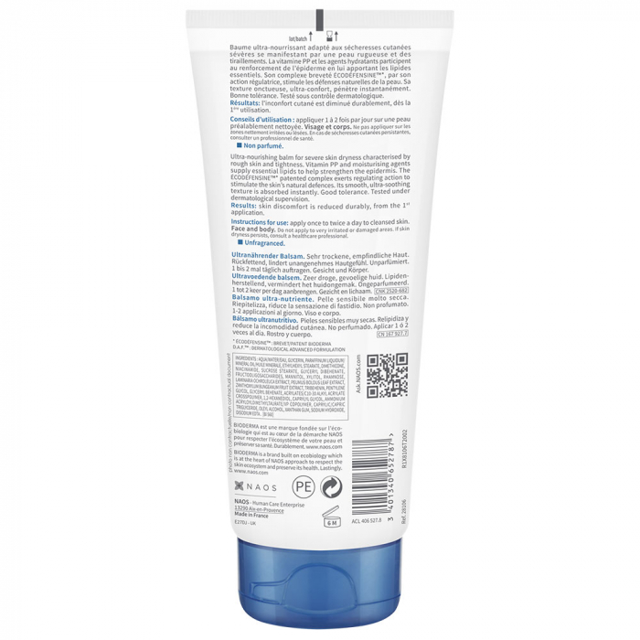 Bioderma Atoderm Pp Baume 200ml – Image 2