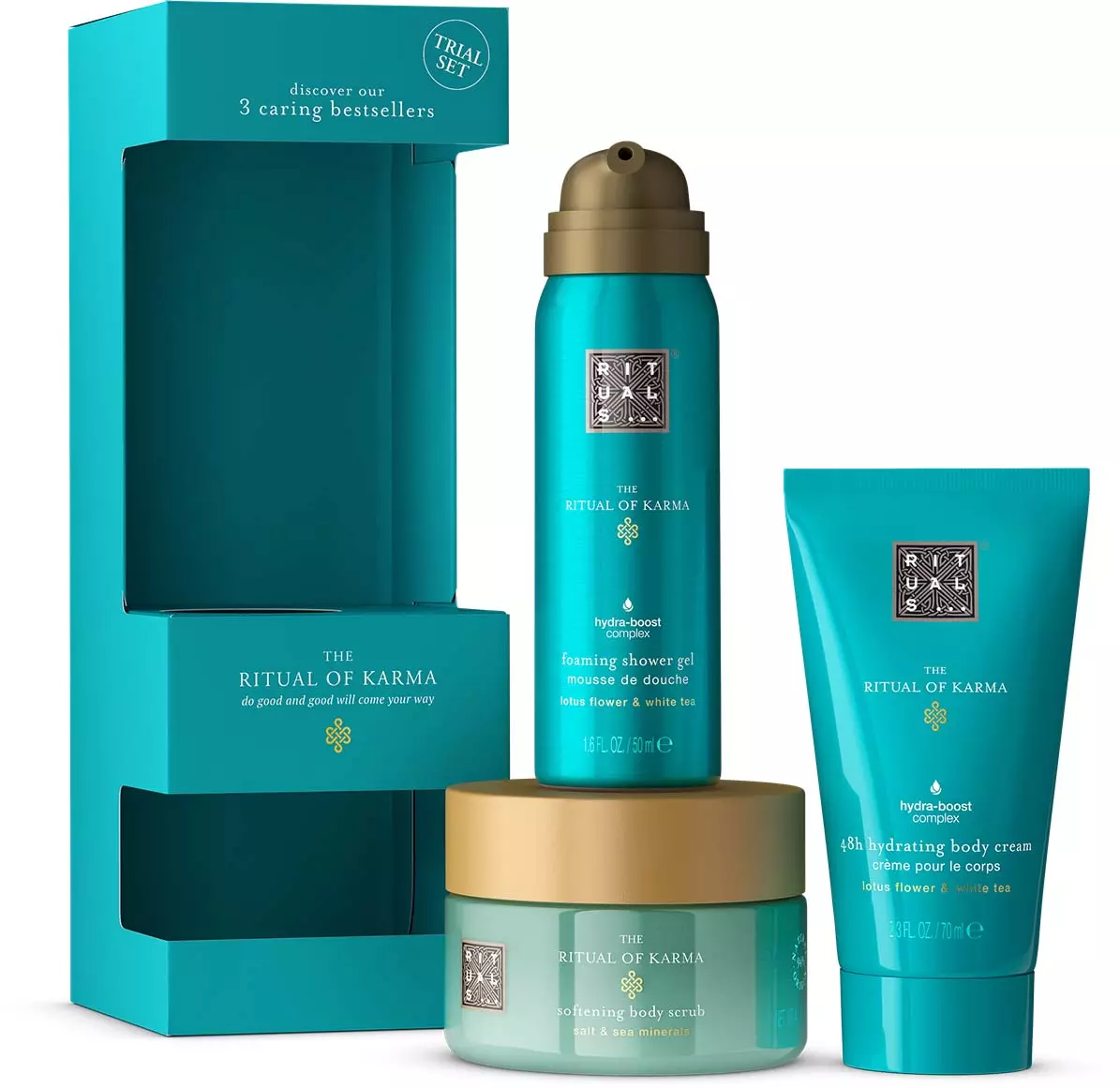 Rituals Try Me Set Of Karma Coffret Découverte – Coffret Corps Et Bain – Image 2