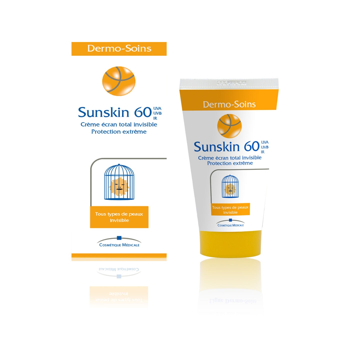 Sunskin 60 Ecran Total 50ml